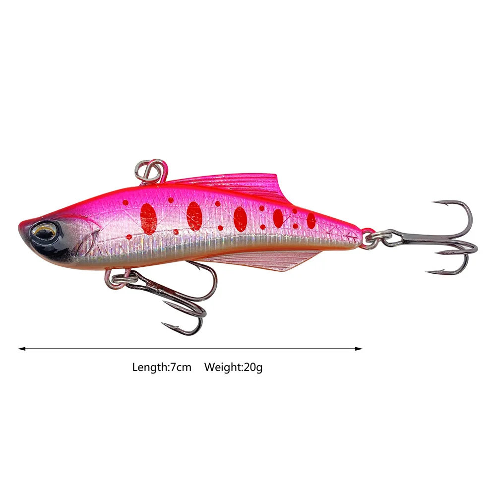 Señuelo VIB de plástico duro hundido para jigging de lucio - imagen 5