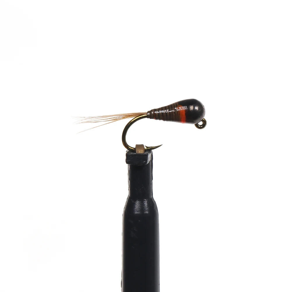 Vtwins Cabezal de tungsteno Jig Nymph Perdigon rápido