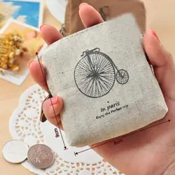 Monedero Retro Mini con Cierre y Bolsillo para Monedas