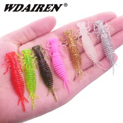 Lucio Minnow Swimbait - Señuelo blando de silicona para lubina