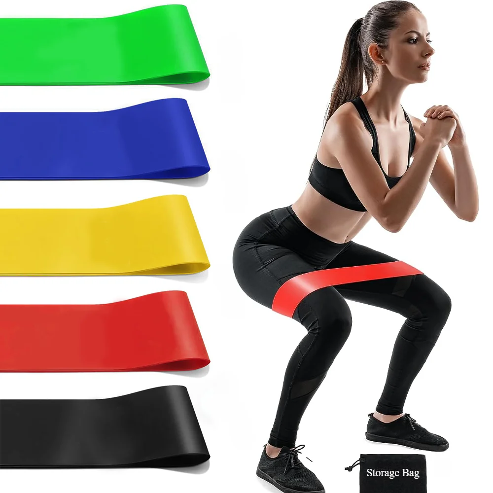 Bandas de resistencia TPE para entrenamiento — bucle elástico - imagen 5
