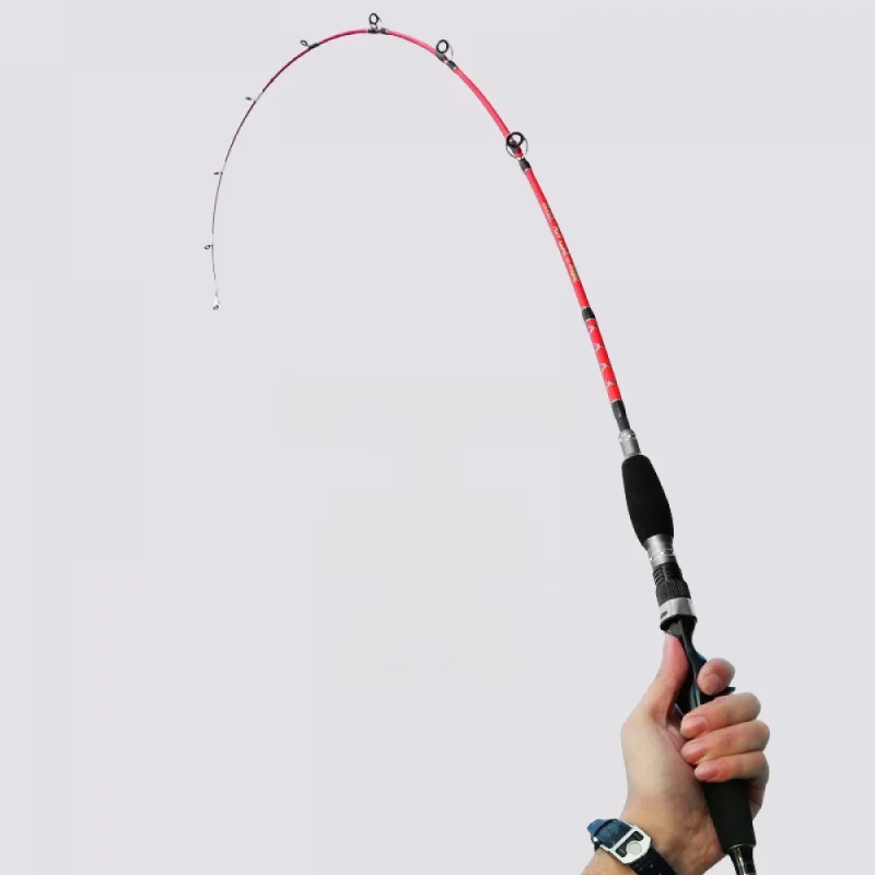 Caña de slow jigging de carbono punta sólida para alta mar - imagen 3
