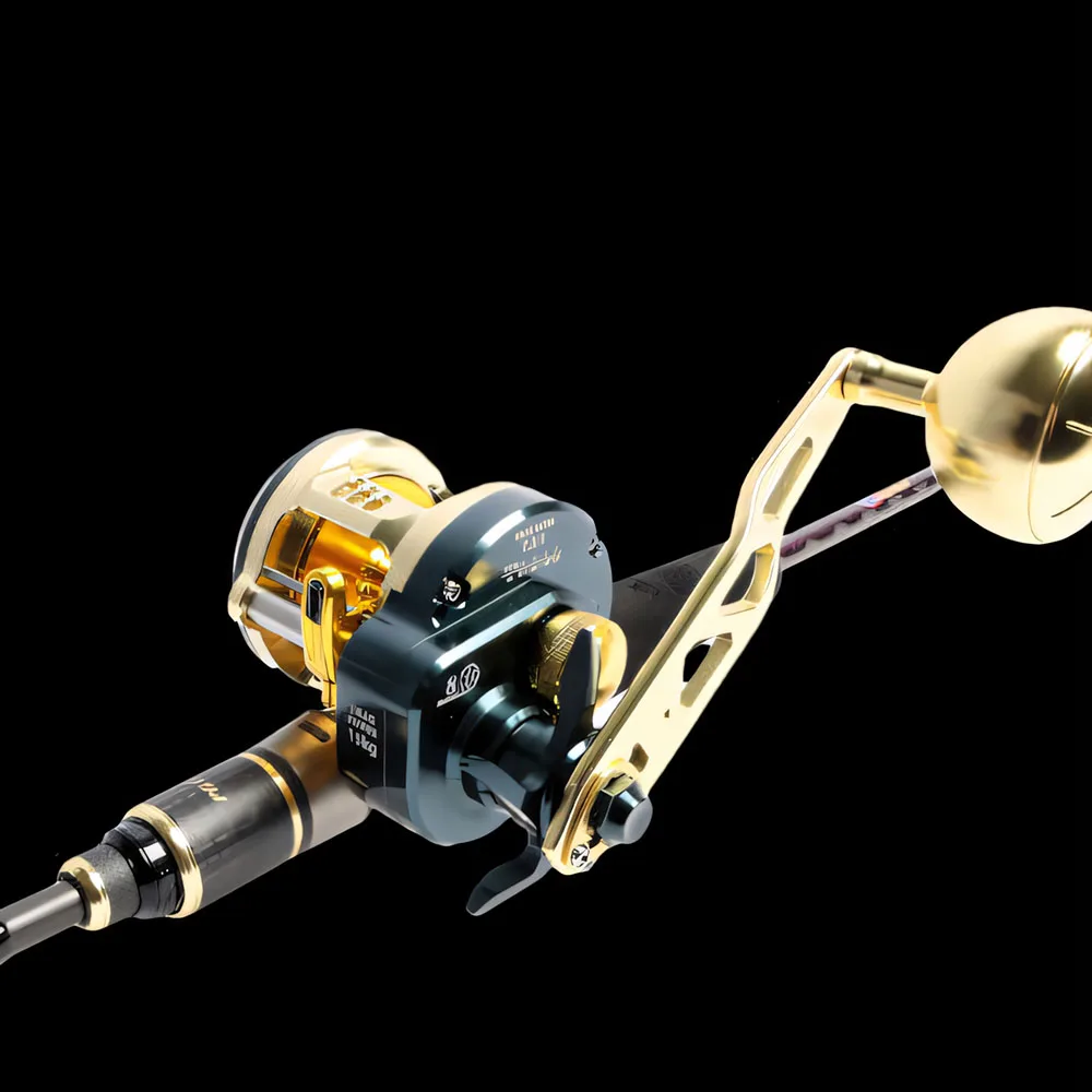 Carrete de pesca RANMI PILOT DV300 para Jigging y Trolling - imagen 5