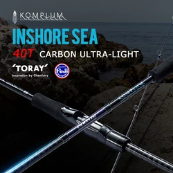 Caña Spinning Soloking Komplum – Carbono 40T con guías Fuji