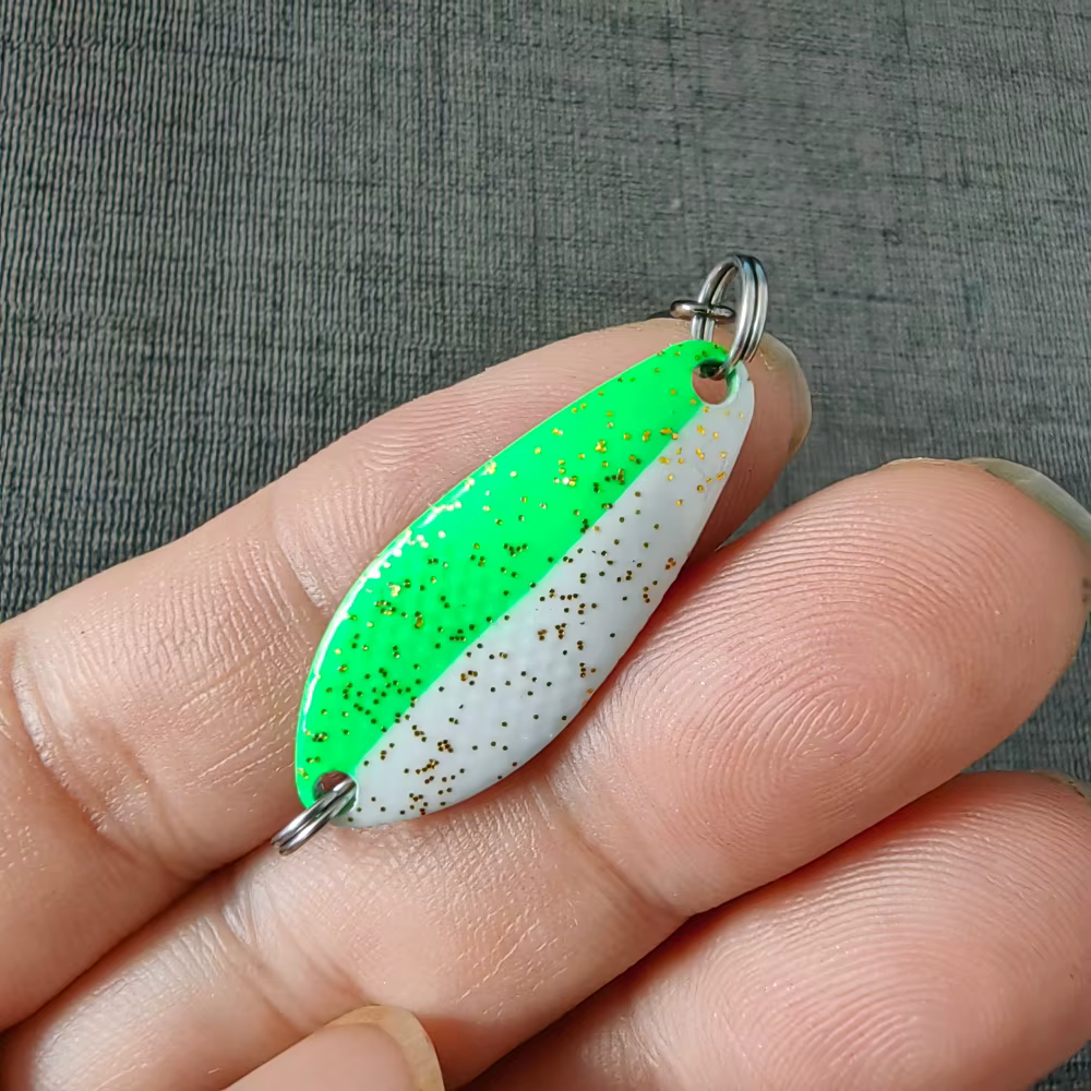 MUKUN Mini Spoon Cuchara Señuelo Trucha Agua Dulce