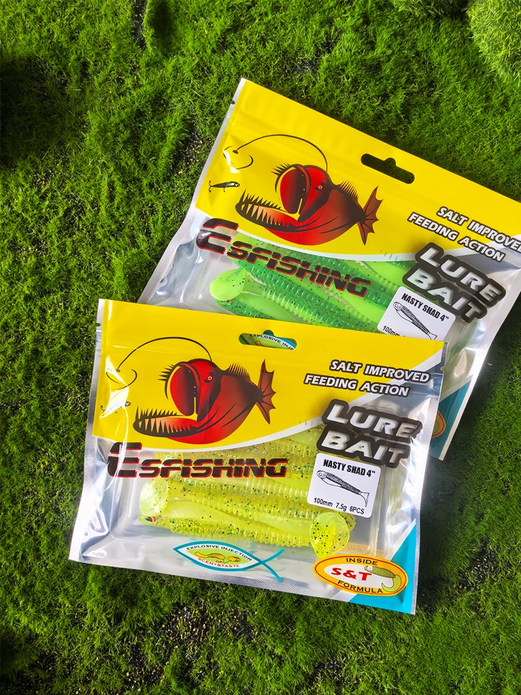 Nasty Shad 10cm Swimbait – Señuelo para trucha y luccio - imagen 4