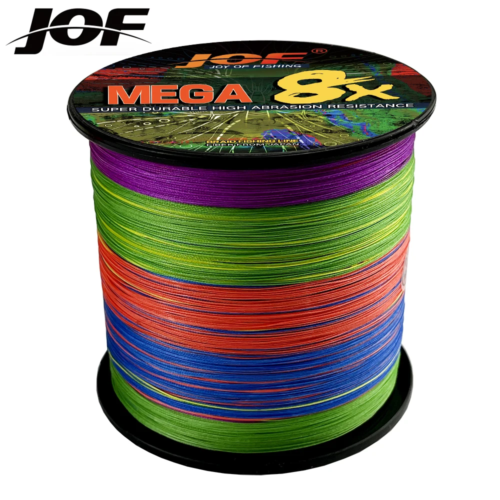JOF Línea Trenzada Multifilamento 8 hebras – Japonés super resistente