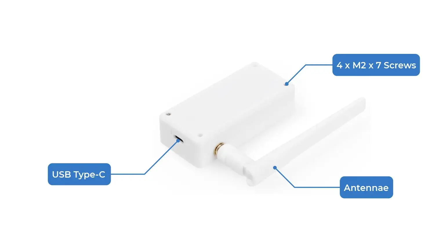 Conector RJ45 y montaje compacto