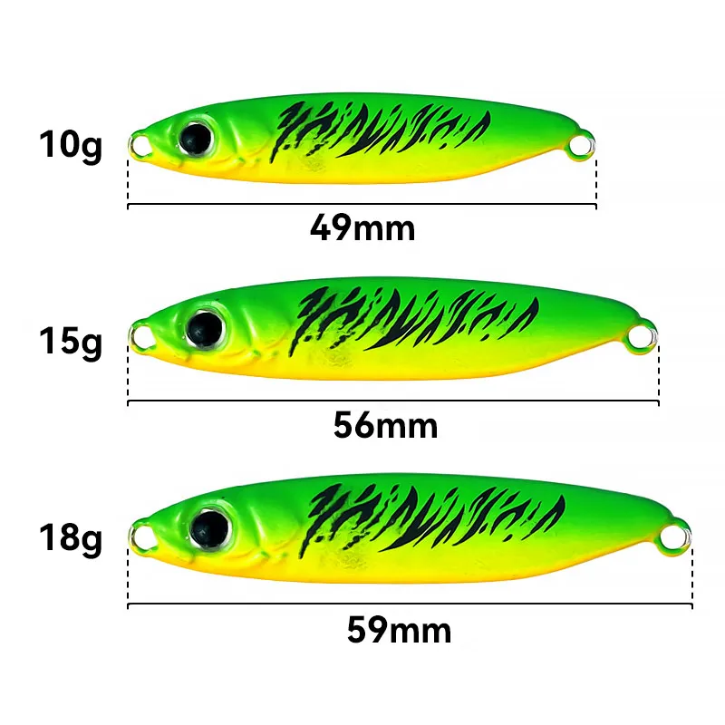 Bazooka Slow Jig: señuelo plomo para jigging marino - imagen 4