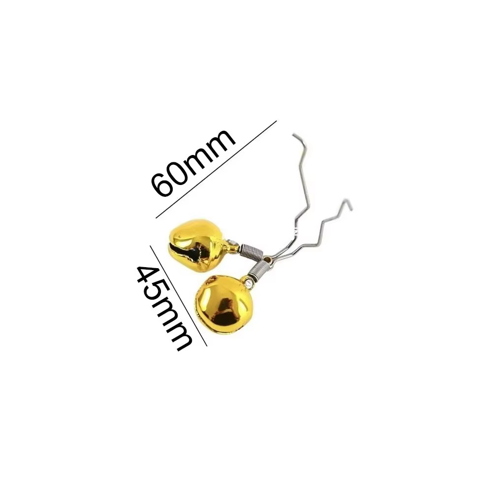Alarma de pesca metálica clip-on
