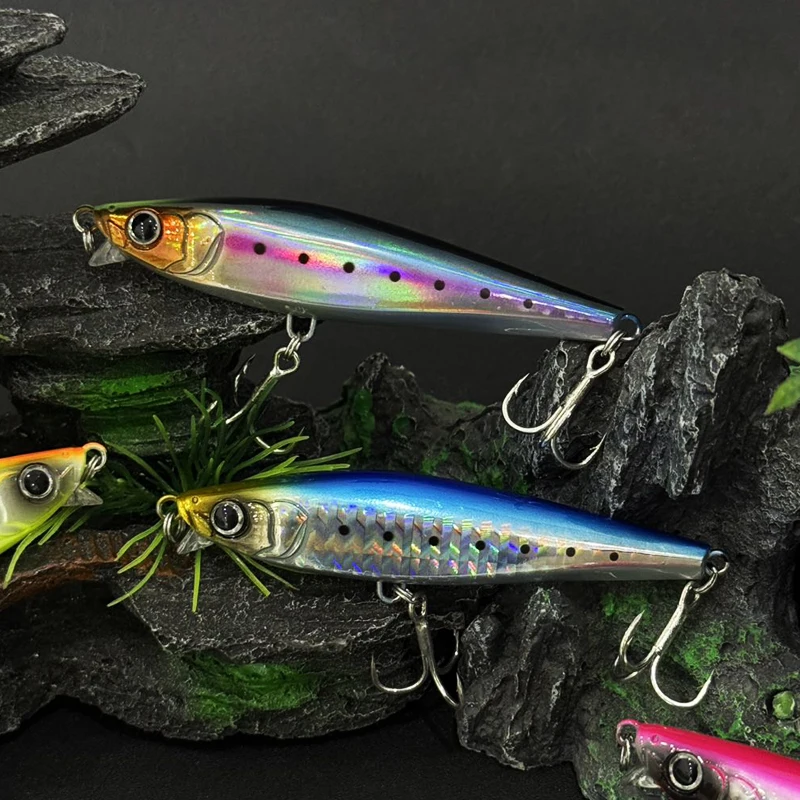 Monster Shot Minnow hundidor – wobbler de hundimiento para lubina - imagen 2