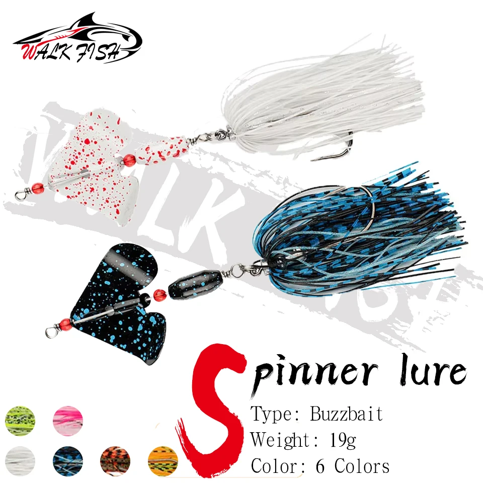 WALK FISH Señuelo giratorio lubina – Eficaz para depredador - imagen 2