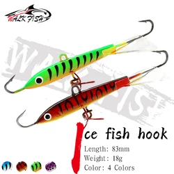 Señuelo metálico Walk Fish para lubina en agua dulce