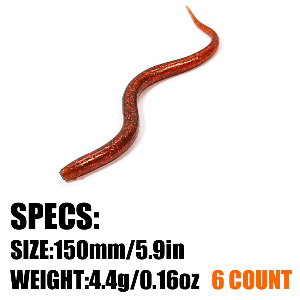 PEAK Vinilo Silicona 150mm – Gusano Trick Versátil