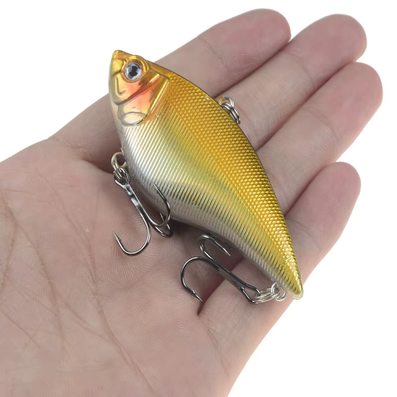 Señuelo VIB 7cm 16g Triple anzuelo Bass Pike