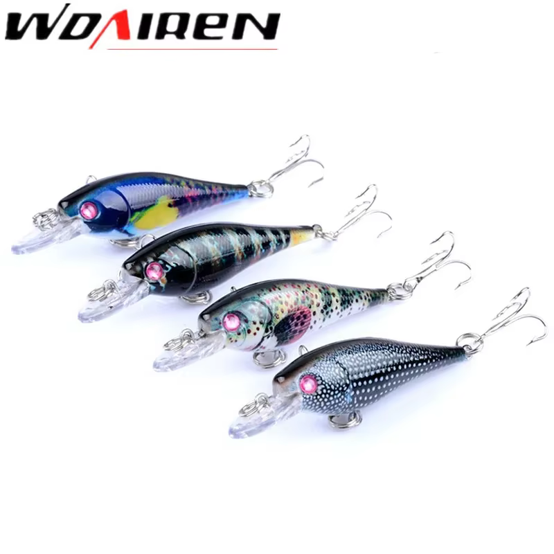 Crankbaits Wobbler 6,5 cm 4,5g – Señuelo duro para Bass Topwater - imagen 2