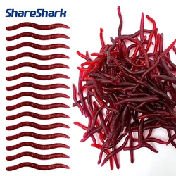 Señuelos blandos ShareShark luminosos realistas con efecto pez
