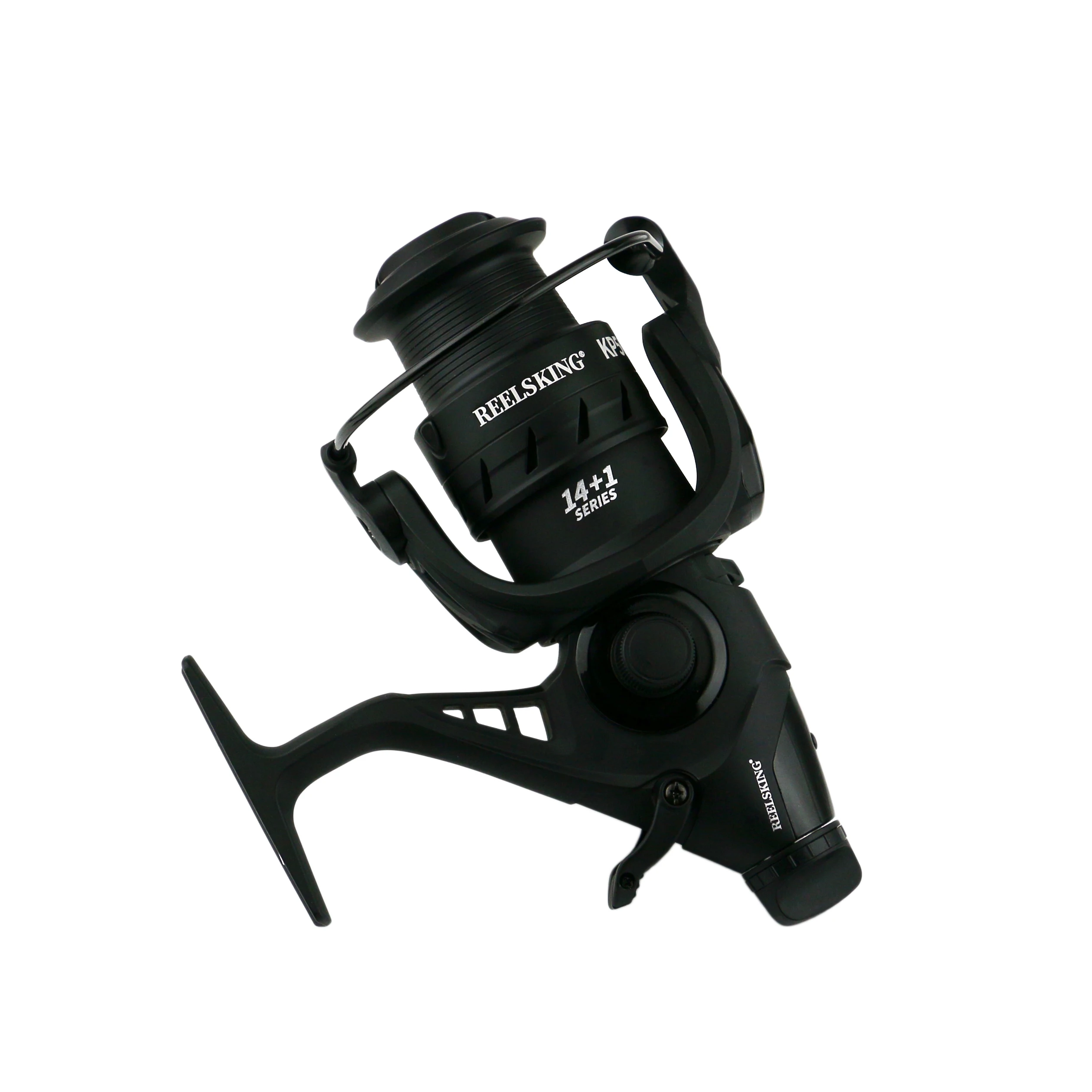 Carrete Baitcasting metálico con doble freno para pesca de carpa - imagen 2