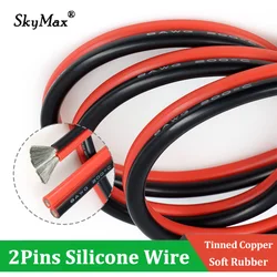 Cable de Silicona Estañado 8-30 AWG para Batería y Automoción
