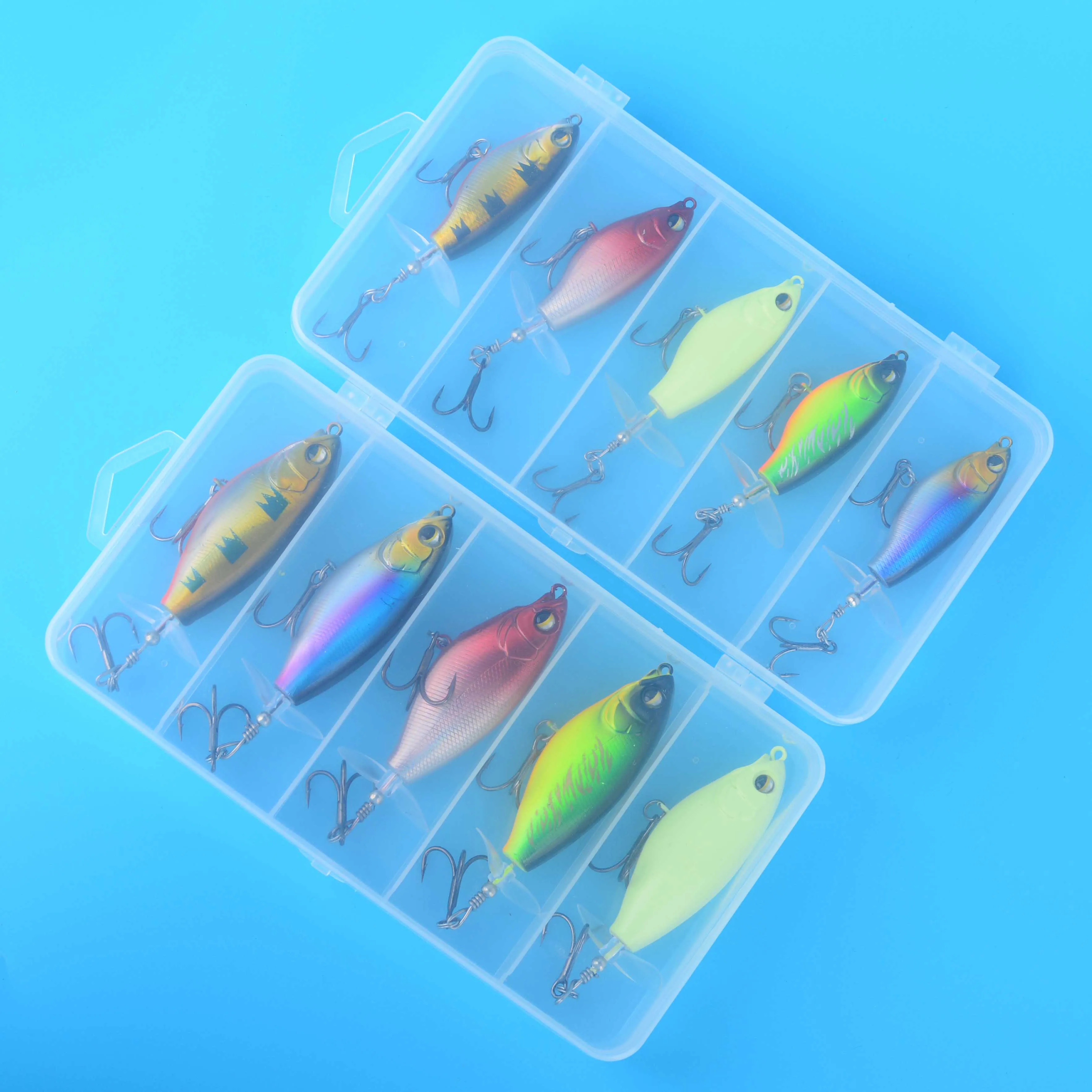 Whopper Plopper señuelo topwater con cola blanda giratoria