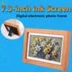 Raspberry Pi Zero 2 W pantalla e-ink E6 a color en marco de madera