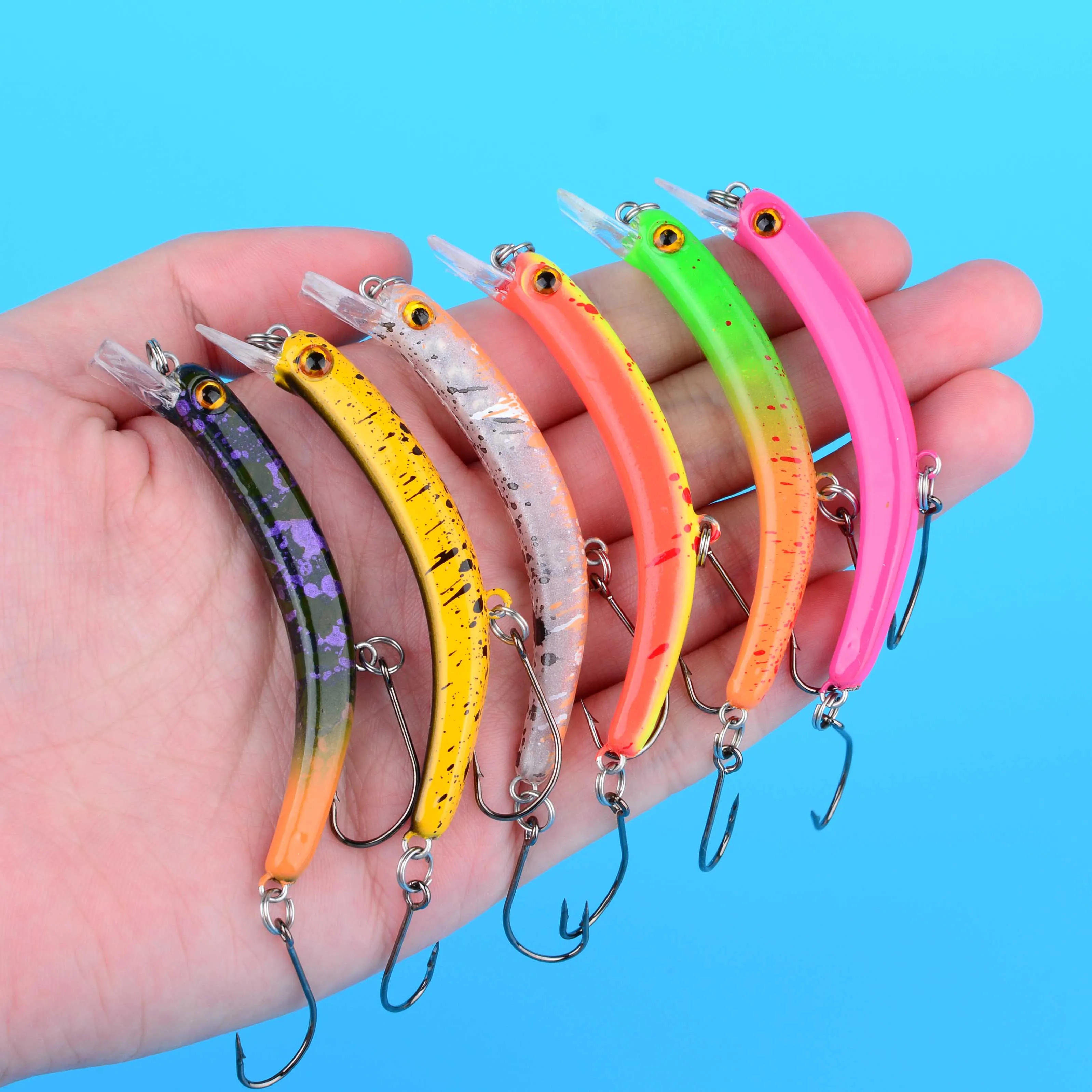 Señuelo duro minnow para trucha, lucio y lubina – perca