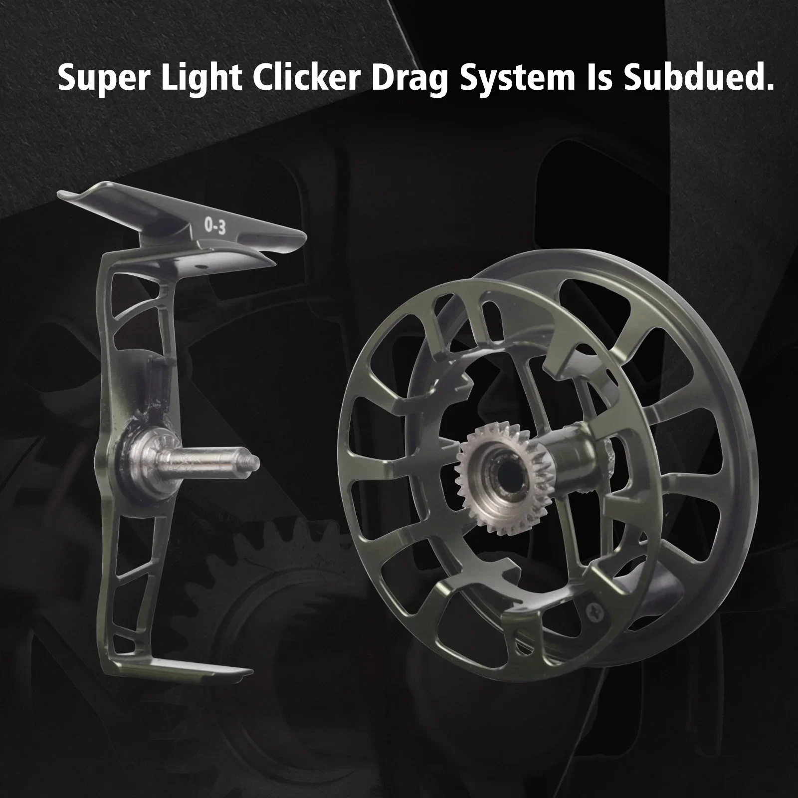 Carrete de pesca con mosca MAXIMUMCATCH MINIMA de aluminio ligero - imagen 3
