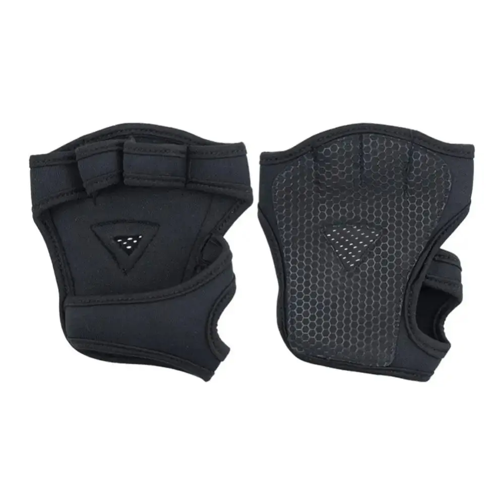 Guantes de fitness para mujer con protección antideslizante en la palma