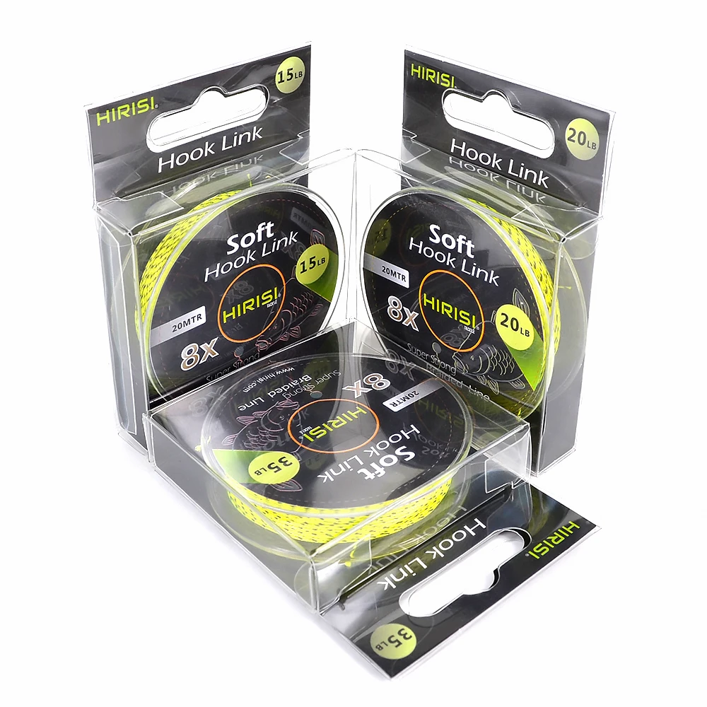 Leadcore trenzado 8 hilos 20 m para carpfishing y rig pelo - imagen 4