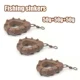 Plomos giratorios para carpa con anillo antienredos texturizado - imagen 5