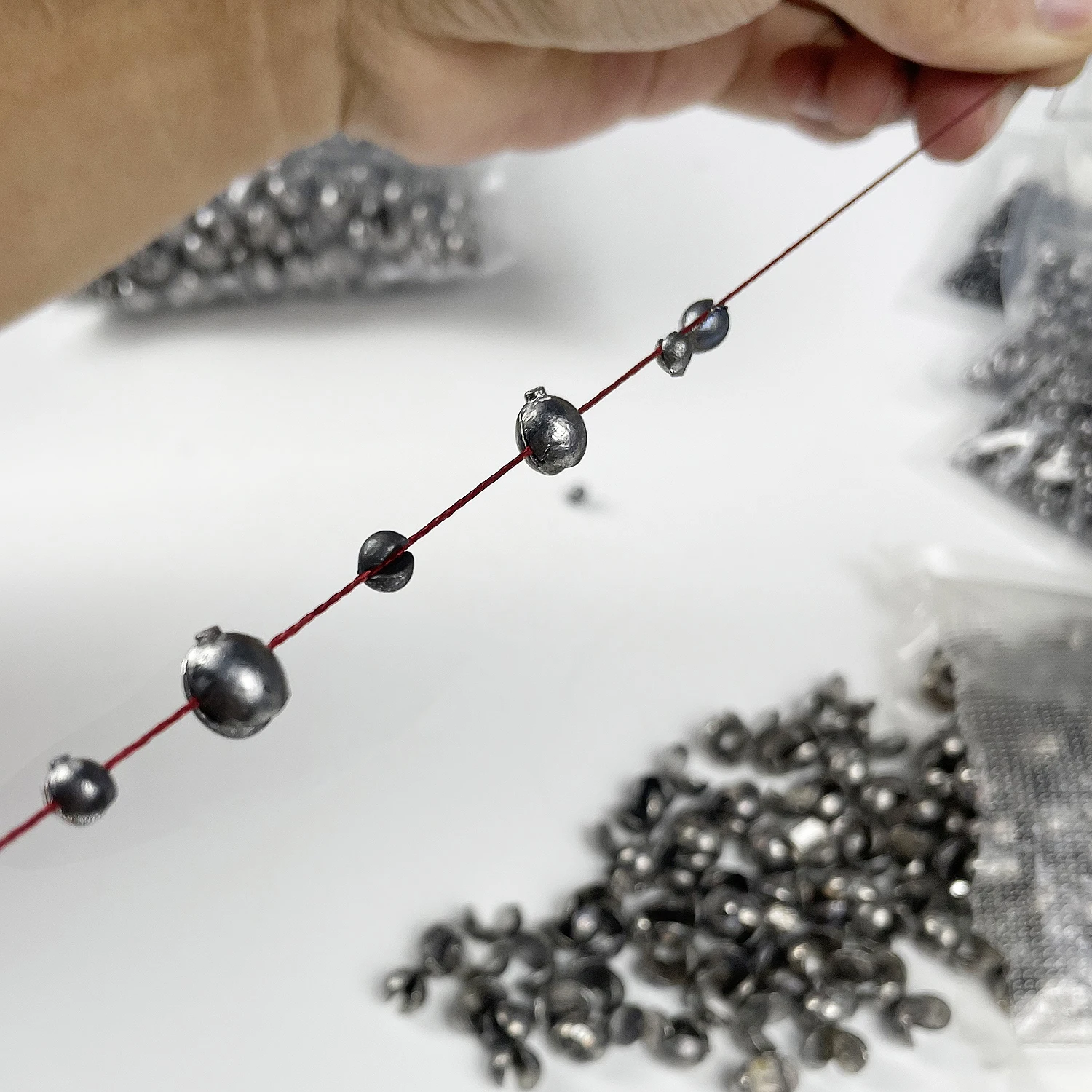 Plomada con clip Open Bite Free Fisher – plomo tiro redondo - imagen 3
