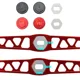 Manivela de carrete doble rocker de aluminio para Abu Dai Shimano - imagen 4