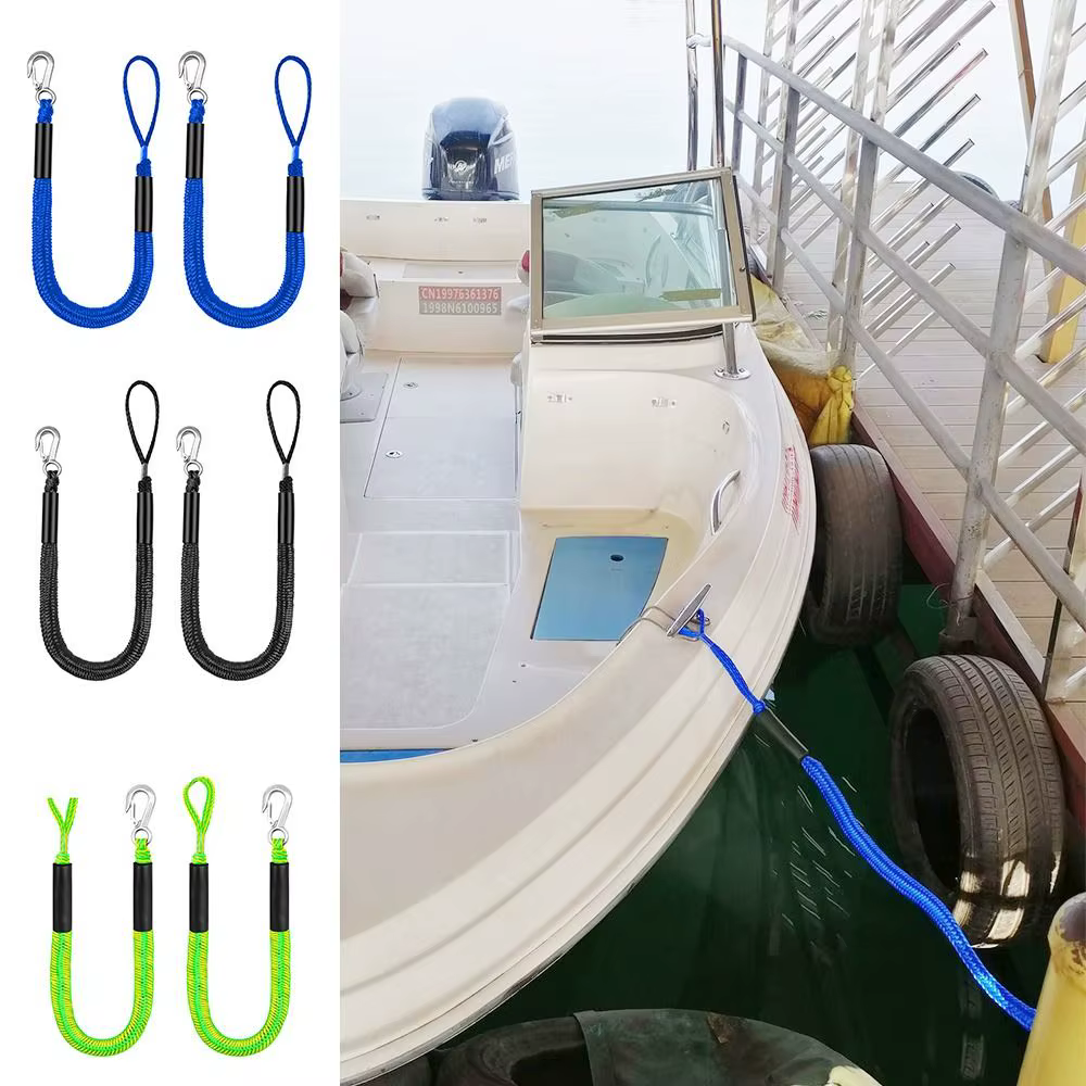 Cuerda elástica de amarre kayak pesca – 3 colores - imagen 5
