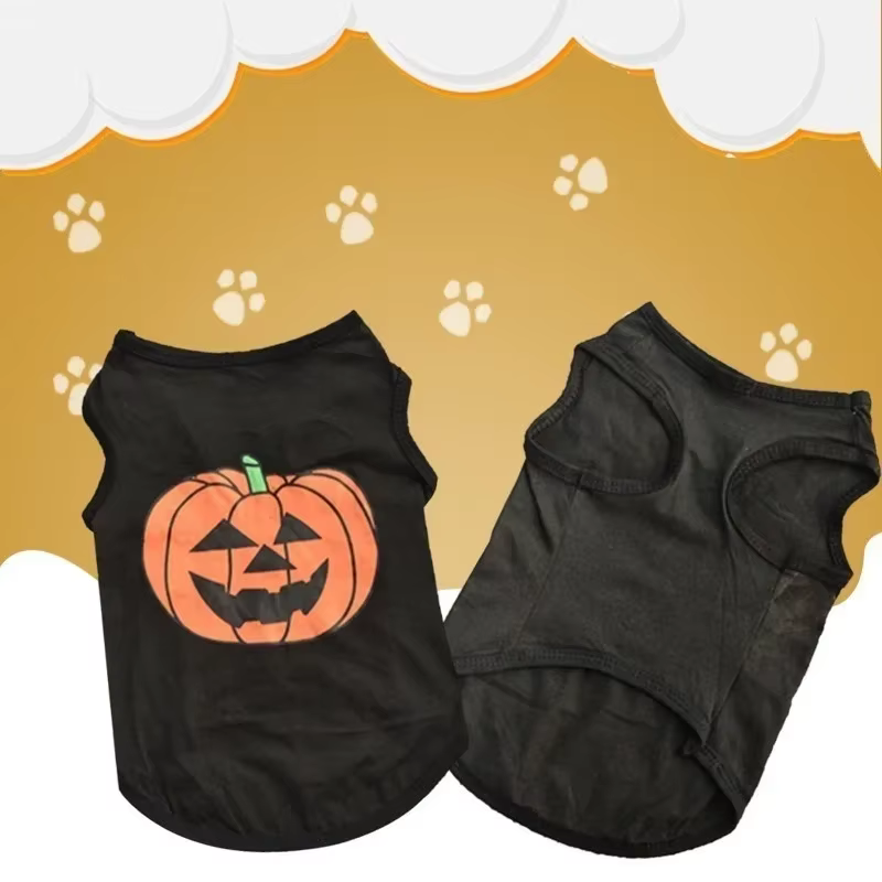 Disfraz de Halloween para Perros y Gatos – Camiseta de Algodón - imagen 3