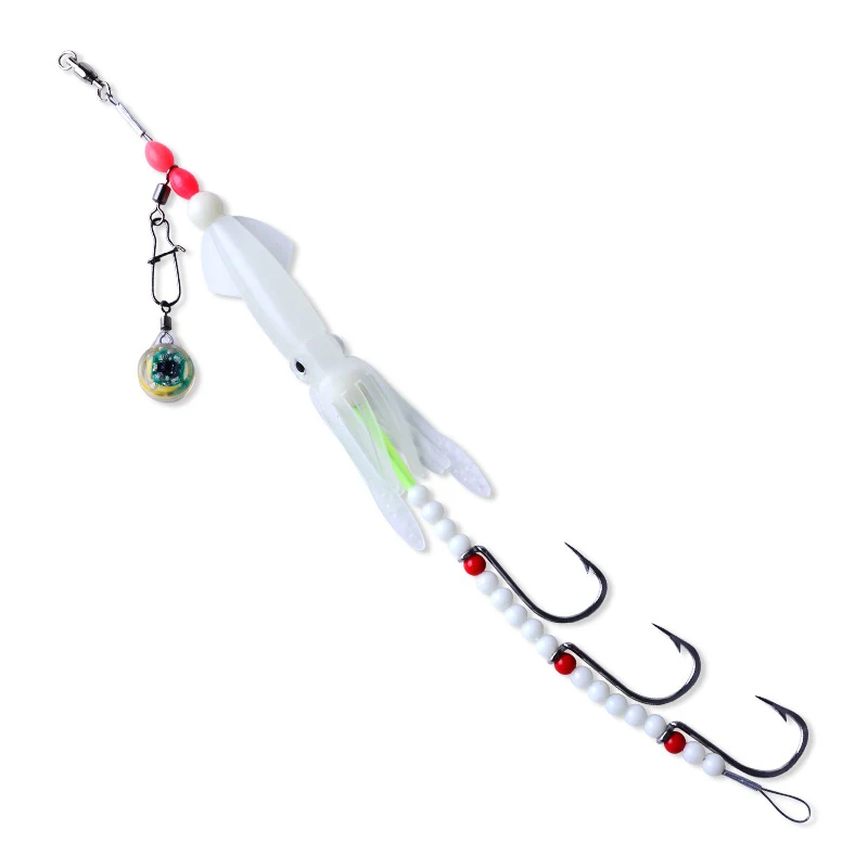Señuelo calamar luminoso UV wobbler para rockfishing en mar - imagen 5