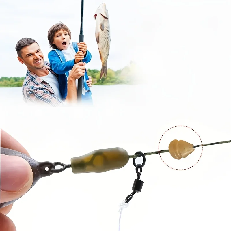 Calabaza camuflaje para pesca de carpa Ronnie Rig anti-bottom