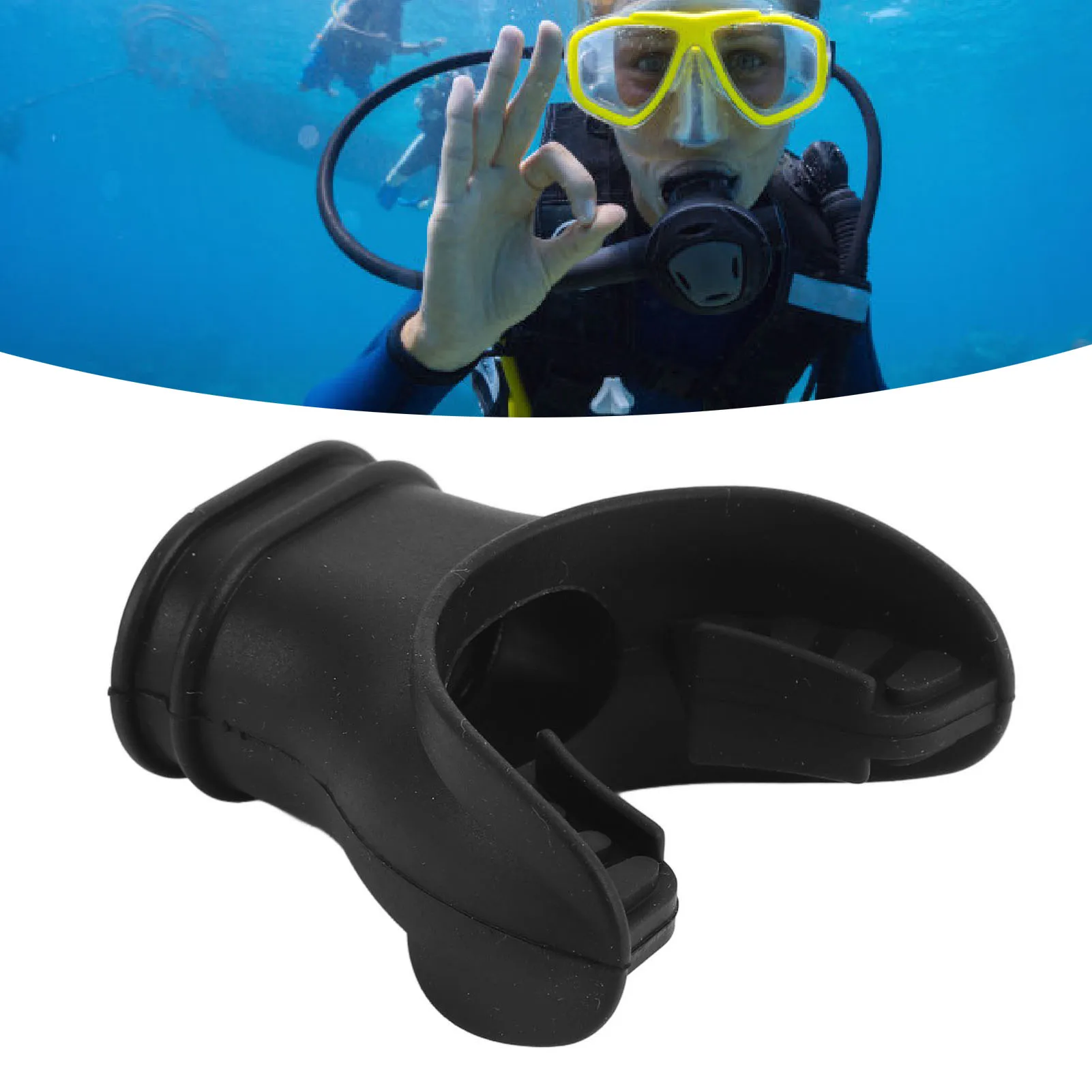 Boquilla Octopus de silicona segunda etapa para buceo - imagen 3