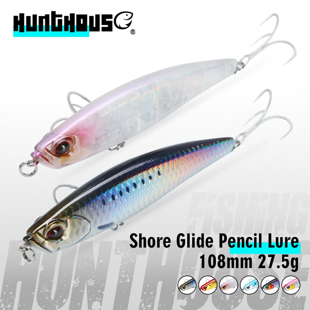 Hunthouse Shore Glide Paseante Hundidor 108mm para lubina - imagen 4