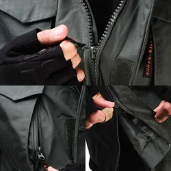 M65 Chaqueta de pesca camuflaje hombre – Resistente y cómoda