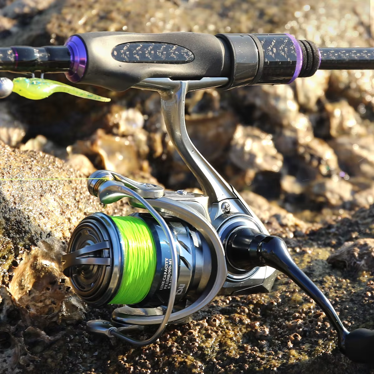 Tsurinoya Merlin Carrete spinning metálico resistente para agua salada - imagen 5