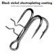 Proberos Anzuelo triple T-Treble tipo garra para swimbait agua salada - imagen 3