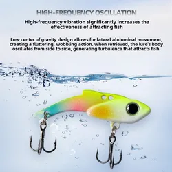 VIB Spoon cuchara metal spinner para black bass y lucio artificial