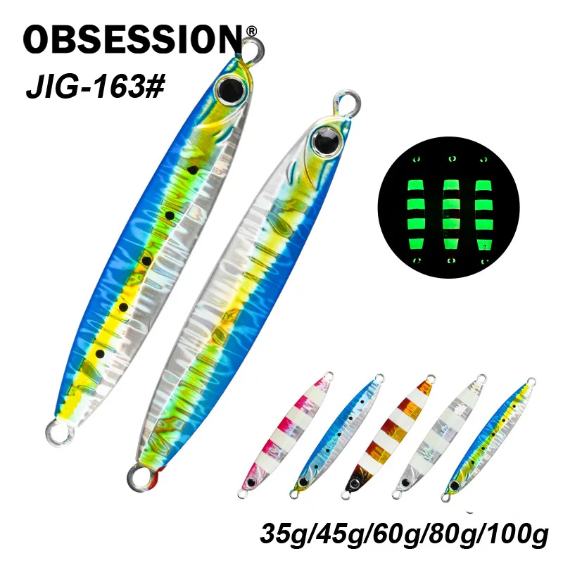 OBSESSION J163 Coltsniper Jig metálico UV de lanzamiento largo - imagen 5