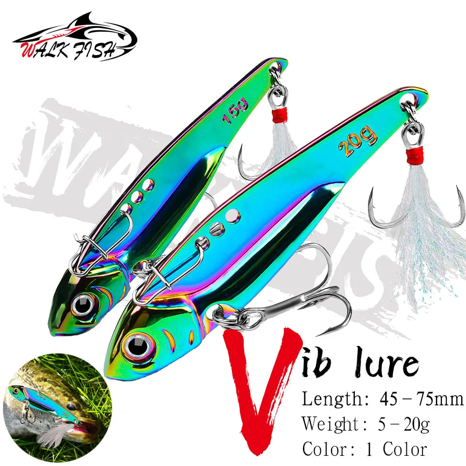Walk Fish Lentejuelas VIB, señuelo para lubina - imagen 4