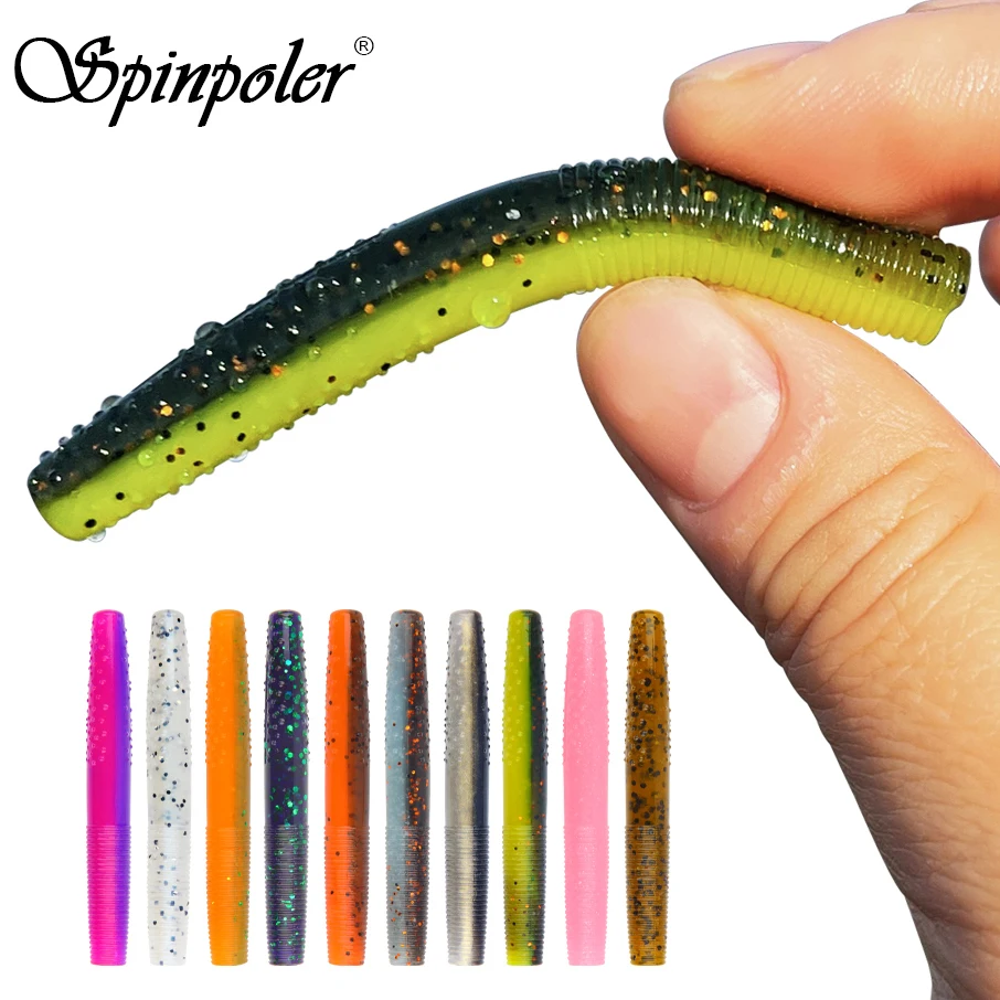 Spinpoler Senko Finesse Vinilo Ned Stickbait para Black Bass y Lucio