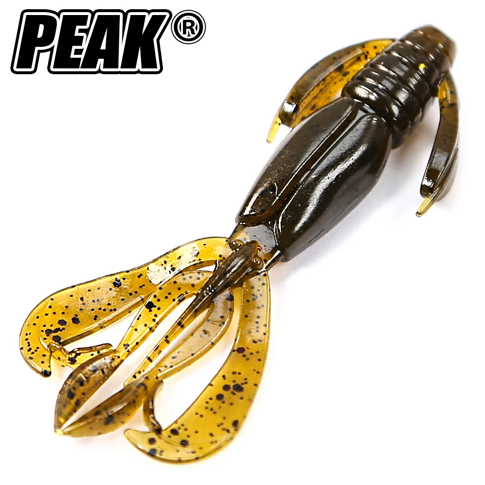 PEAK Crazy Flapper Señuelo flotante de silicona camarón para lubina - imagen 4