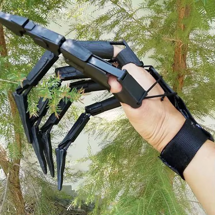 Dedos articulados de esqueleto para Halloween – Accesorios terror cosplay - imagen 3