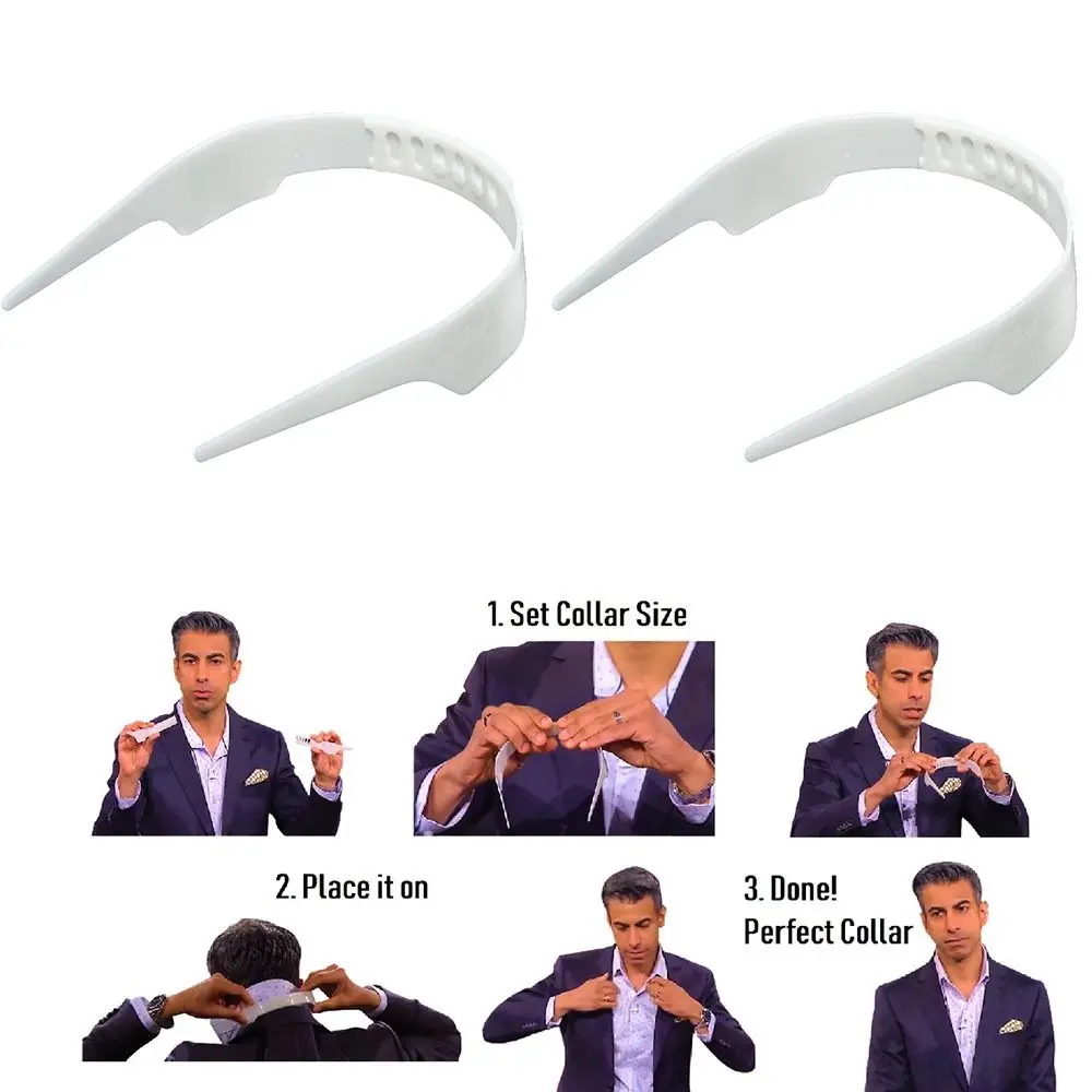 Cómo se coloca en el cuello de la camisa