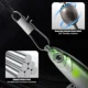 Aparejos de pesca con giratorio y mosquetón de acero inoxidable - imagen 2
