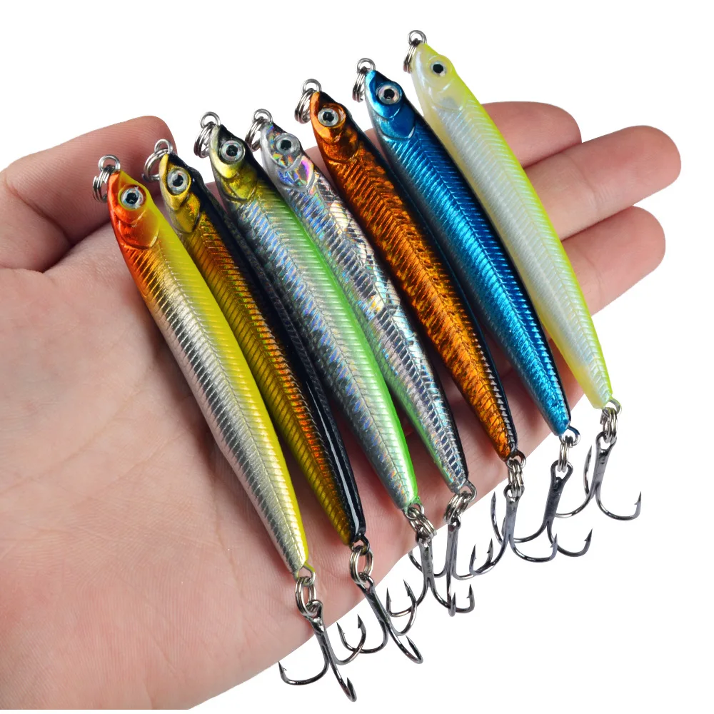 Thrill Stick Señuelo lápiz shad minnow para lucio de lanzado largo - imagen 4